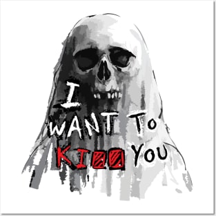 Goth Horror Style: Creepy Skull Posters and Art